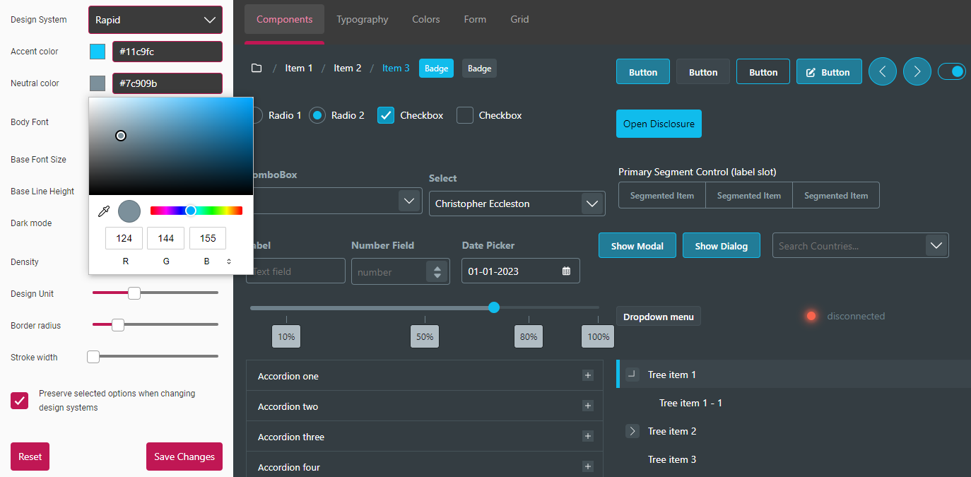 Design System Configurator