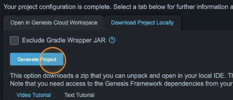 Genesis Build Project